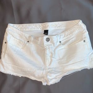 Bright White Short Shorts - Victoria's Secret Limited Edition
